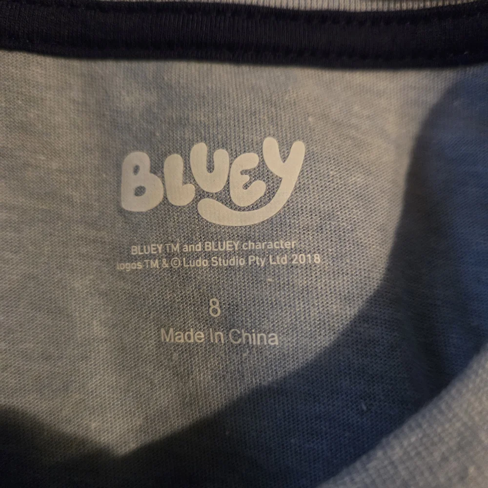 Kids Pajama Set - Blue and Black - Picture 2 of 3